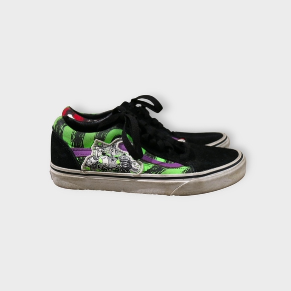 Vans off the Wall Tim Burton Nightmare Before Christmas womens size 7 mens 5.5 - Picture 3 of 8